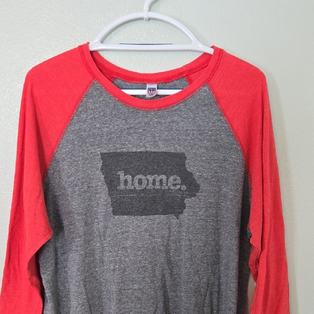 Royal Apparel | Iowa "Home" Baseball Tee Size XL